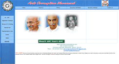 Desktop Screenshot of anticorruptionchennai.com